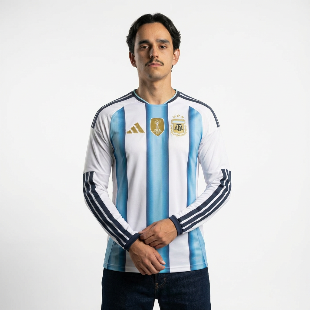 Camiseta Argentina Local Manga Larga 2026/27