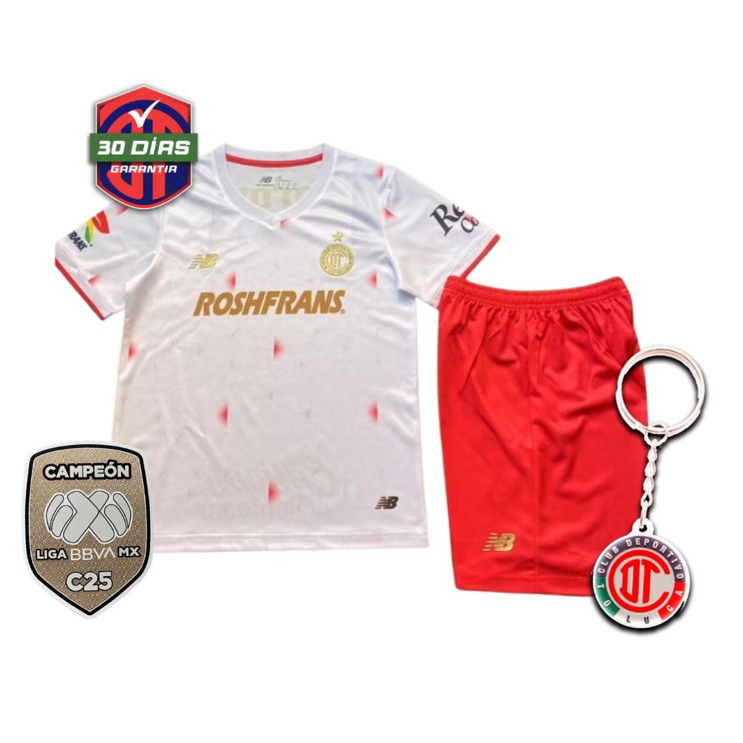 Toluca Away Kids 2025/26