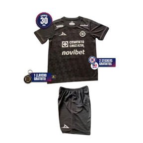 Cruz Azul Third Negra 25/26 Kids - Lanzamiento