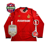 Toluca Home Manga Larga 2025/26 + Parche de Campeón