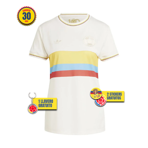 Camiseta Colombia Centenario 2024/2025 - Mujer