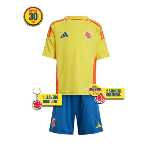 Camiseta local de Colombia para Niños 2024/2025