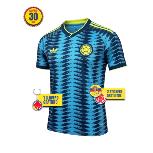 Camiseta Colombia Away Mundial 2026