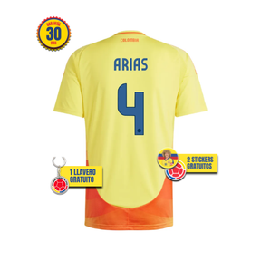 #4 Arias Camiseta local de Colombia 2024/2025