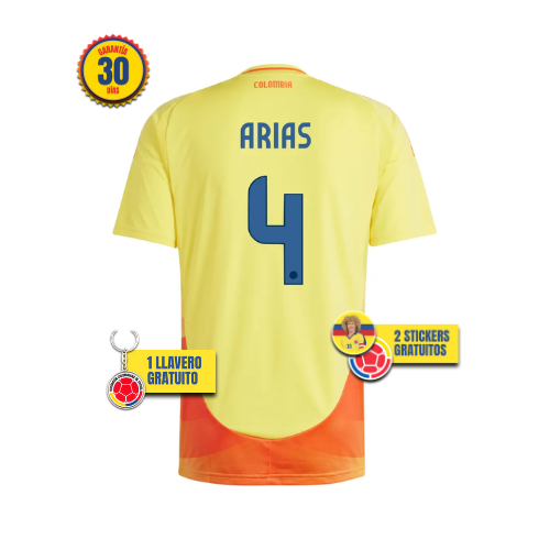 #4 Arias Camiseta local de Colombia 2024/2025