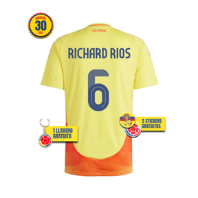 #6 Richard Rios Camiseta local de Colombia 2024/2025