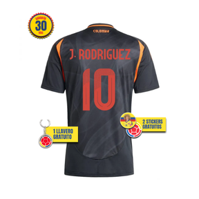 #10 J. Rodriguez Camiseta visitante de Colombia  2024/2025