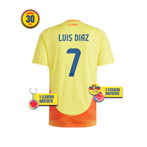 #7 Luis Diaz Camiseta local de Colombia 2024/2025