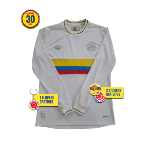 Camiseta de manga larga del centenario de Colombia 2024/2025