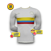 Camiseta de manga larga del centenario del jugador de Colombia 2024/2025