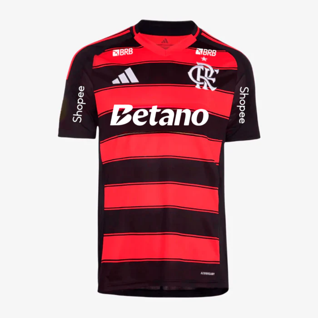 Camisa Flamengo 2025/26 I Com Patrocínio Betano