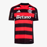 Camisa Flamengo 2025/26 I Com Patrocínio Betano