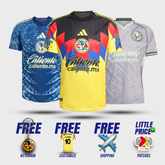 COMBO América Home, Away and Third 25/26