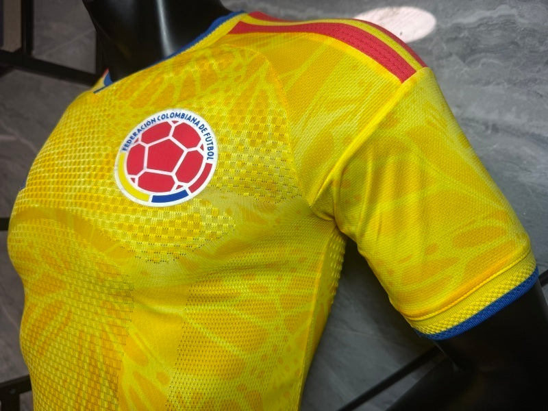 Camiseta Colombia Local Mundial 2026 - Version Jugador