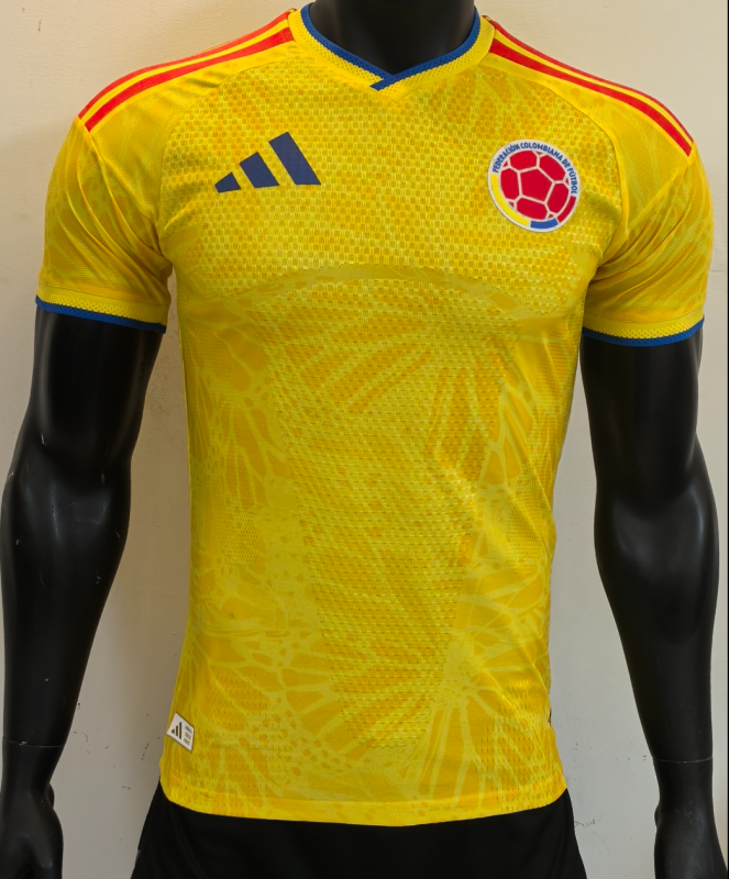 Camiseta Colombia Local Mundial 2026 - Version Jugador