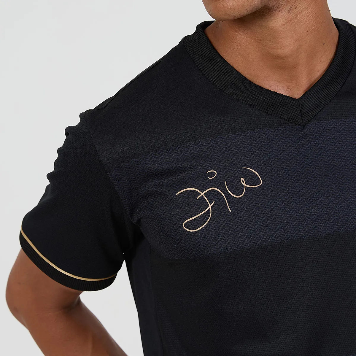 Camisa Flamengo Zico 1981 Preto e Ouro Retrô Masculina