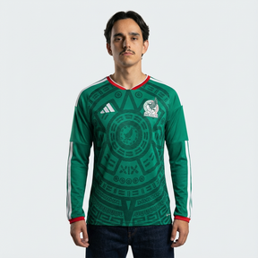 México Aficionado Mundial Manga Larga Home 2026/27